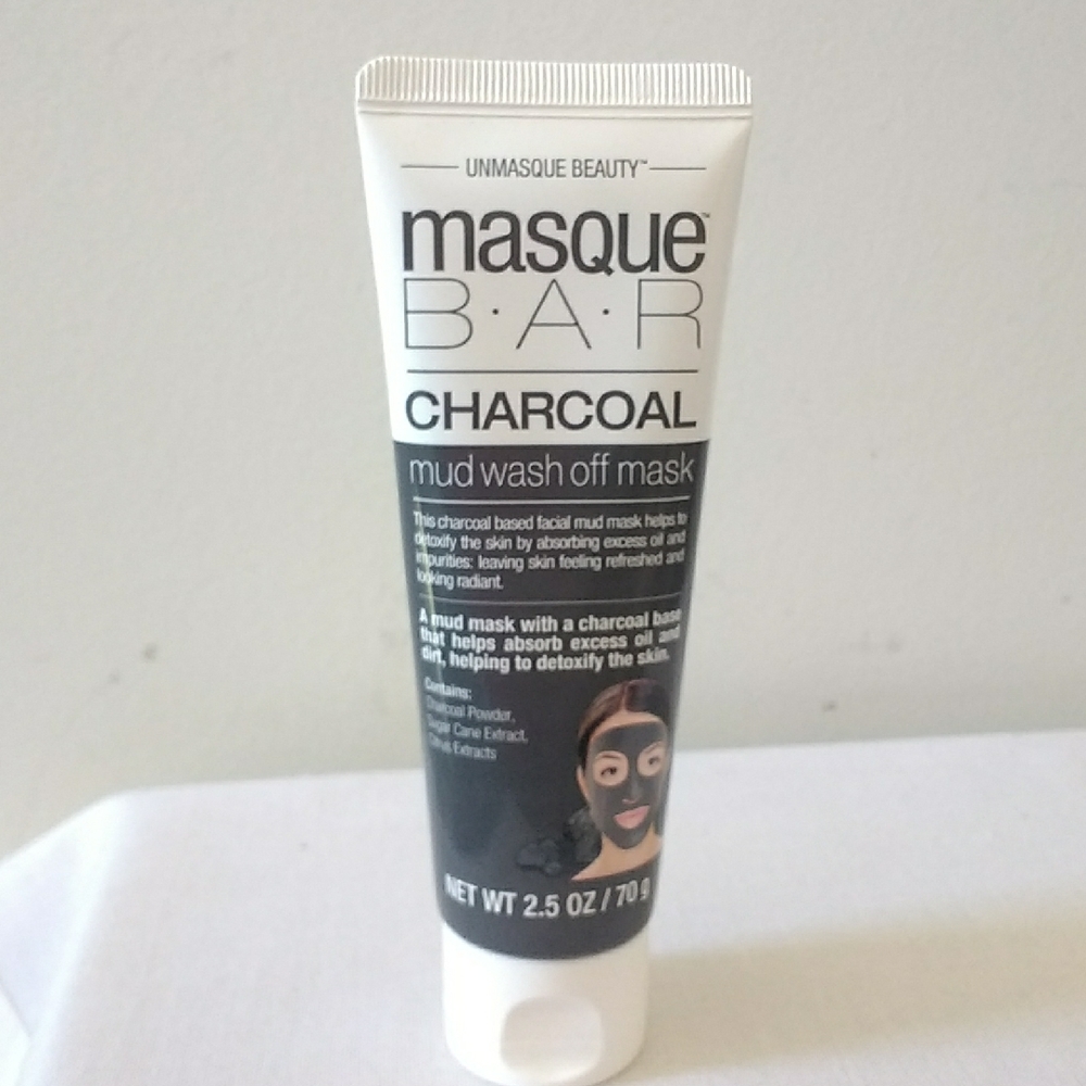 Masque BAR Charcoal Mud Wash Off Mask